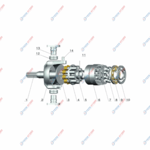 VRD63(CAT120)DOUBLE PUMP